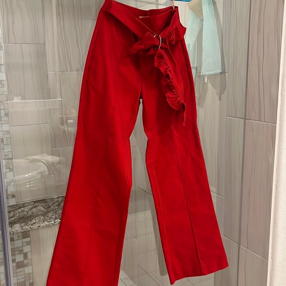 Maggie Marilyn Block Out The Noise Belted Pants (Neiman Marcus) - Picture 2 of 7